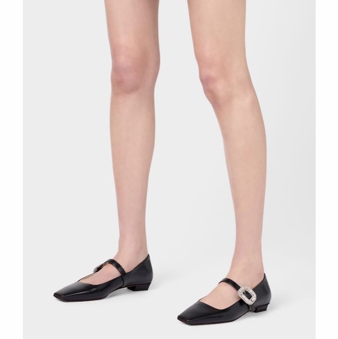 Roger Vivier 女士 Belle Vivier 瑪麗珍鞋35 35.5 36 36.5 37 37.5 38 38.5 39 39.5 40 41 41.5 42碼跟高: 2.5cm-3