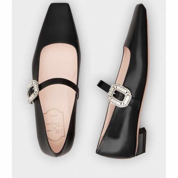 Roger Vivier 女士 Belle Vivier 瑪麗珍鞋35 35.5 36 36.5 37 37.5 38 38.5 39 39.5 40 41 41.5 42碼跟高: 2.5cm-5