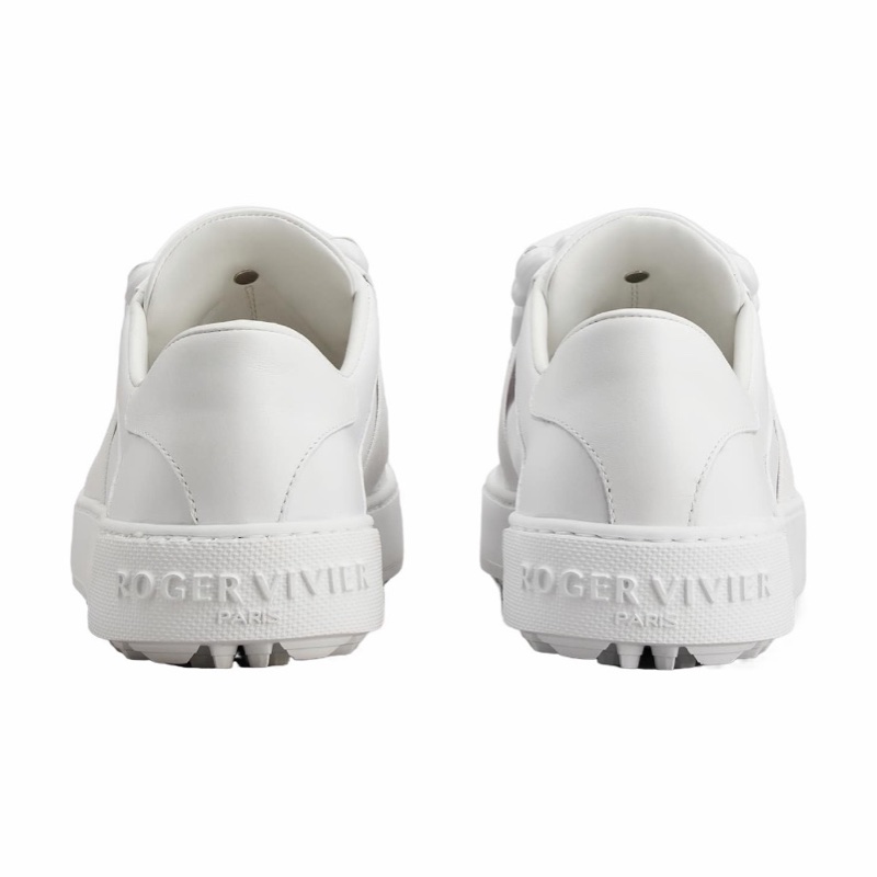 Roger Vivier 女士 Very Vivier 鑽扣徽標休閒鞋35 35.5 碼-2