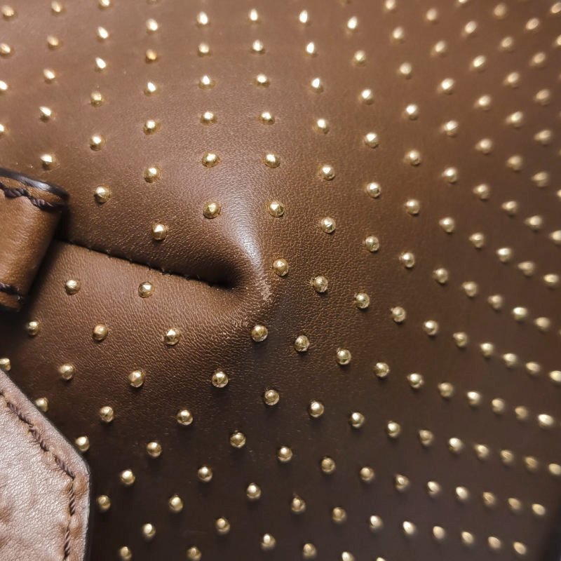 Burberry牛皮純色拉鏈手提包-13