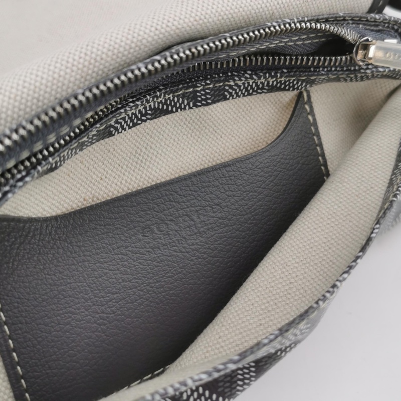 Goyard 信封包 灰色9.5新-1