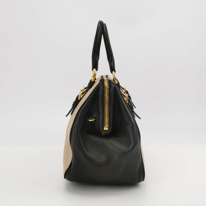 Miu Miu羊皮字母logo斜挎包單肩包-2