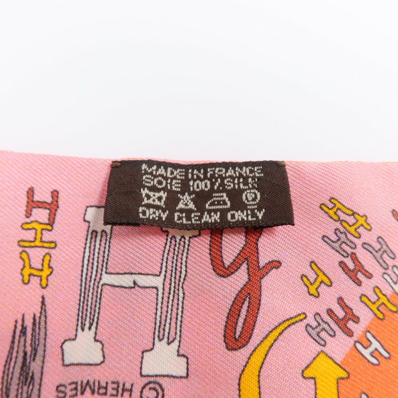 HERMES 絲質Twilly絲巾-6