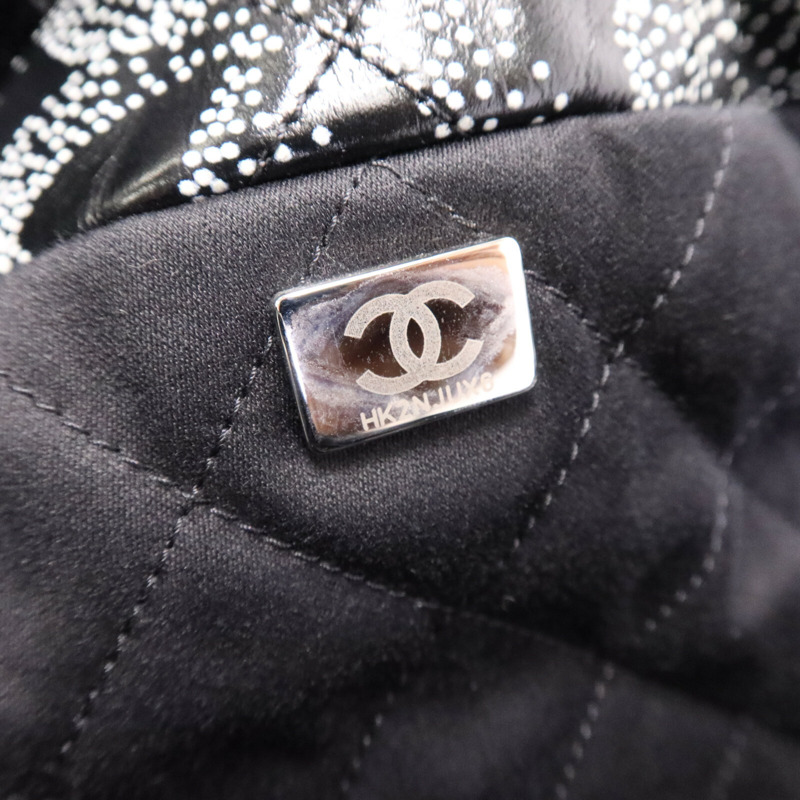 CHANEL 牛皮皮革C22 Medium Limited Edition銀扣鏈帶肩背袋-7