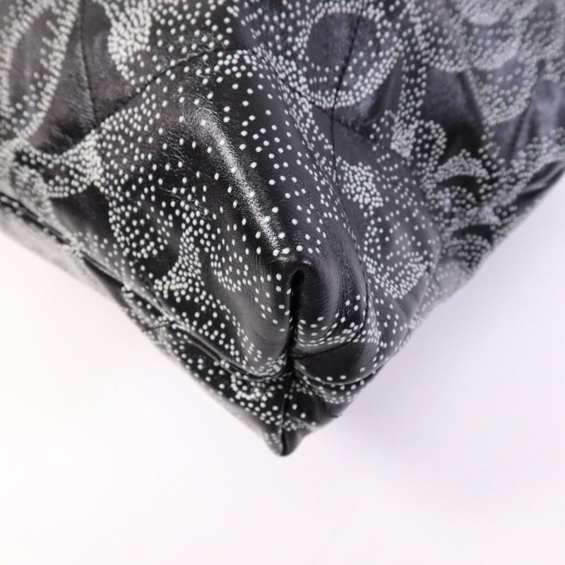 CHANEL 牛皮皮革C22 Medium Limited Edition銀扣鏈帶肩背袋-12