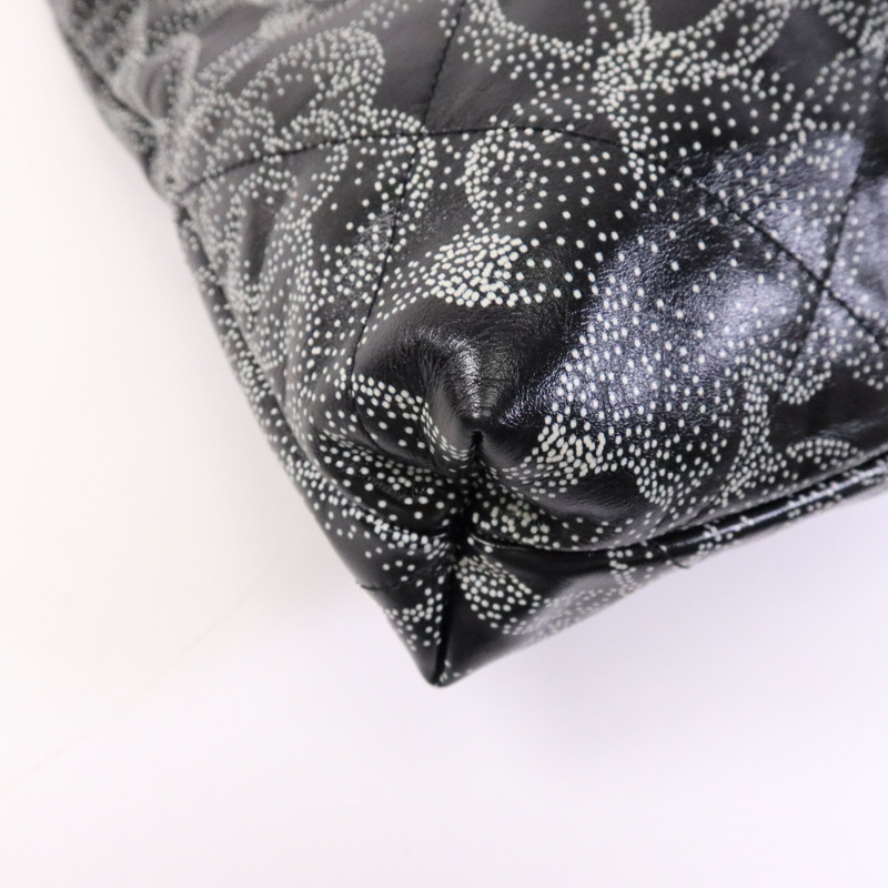 CHANEL 牛皮皮革C22 Medium Limited Edition銀扣鏈帶肩背袋-13