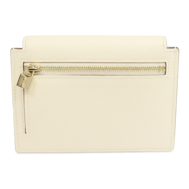 HERMES Epsom皮革Kelly Pocket金扣零錢包Nata-1