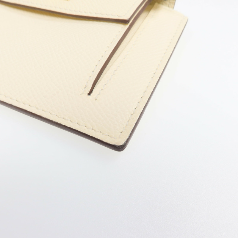 HERMES Epsom皮革Kelly Pocket金扣零錢包Nata-6
