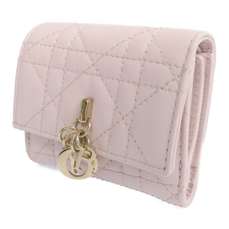 Dior 羊皮皮革My Dior Glycine金扣錢包-2