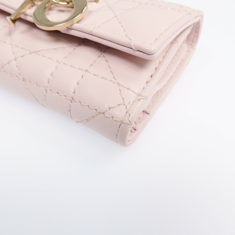 Dior 羊皮皮革My Dior Glycine金扣錢包-6