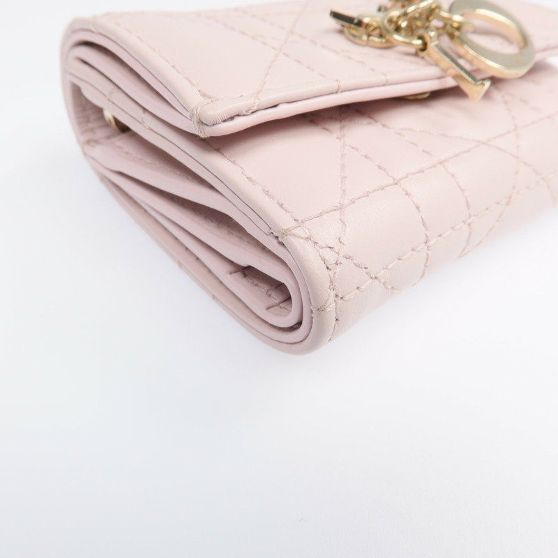 Dior 羊皮皮革My Dior Glycine金扣錢包-7