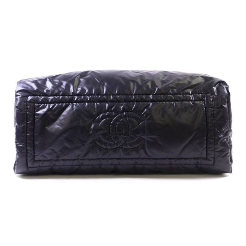 CHANEL 尼龍CoCo Cocoon銀扣肩背袋/手挽袋-3