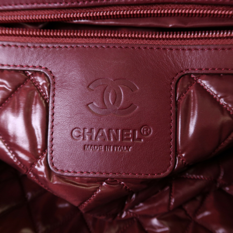 CHANEL 尼龍CoCo Cocoon銀扣肩背袋/手挽袋-6