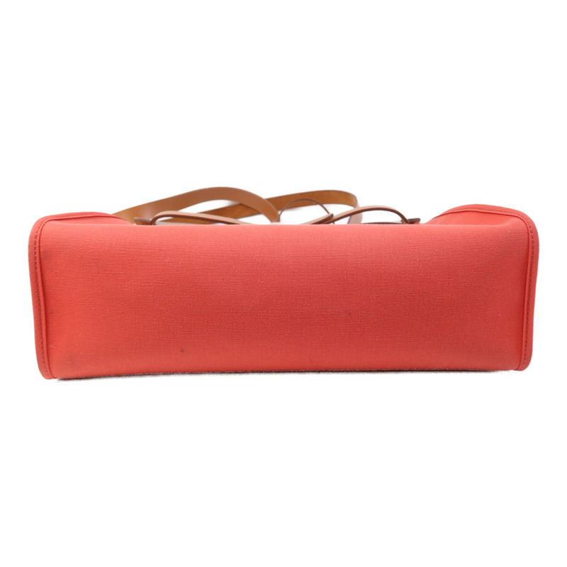 HERMES 帆布Herbag PM銀扣手挽肩背兩用袋Bougainvillea-3