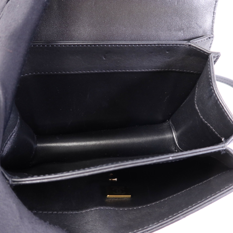 CHANEL 牛皮皮革2 Way Shoulder Bag金扣鏈帶肩背袋-4