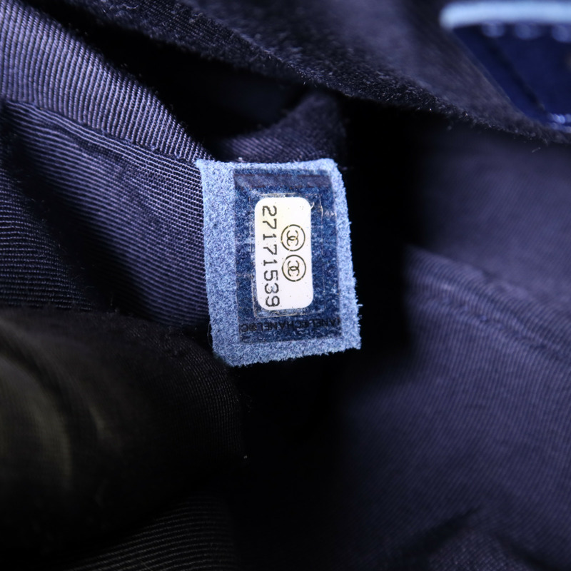 CHANEL 羊皮皮革Chain Shoulder Bag銀扣鏈帶肩背袋-6