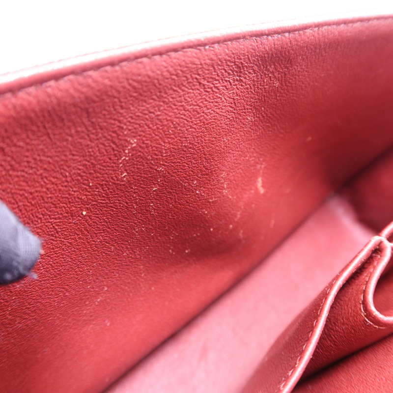 CHANEL 牛皮皮革Classic 25銀扣鏈帶肩背袋-20