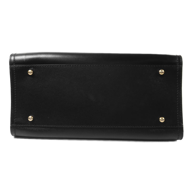 CHANEL 牛皮皮革Deauville Tote金扣鏈帶手挽肩背兩用袋-3