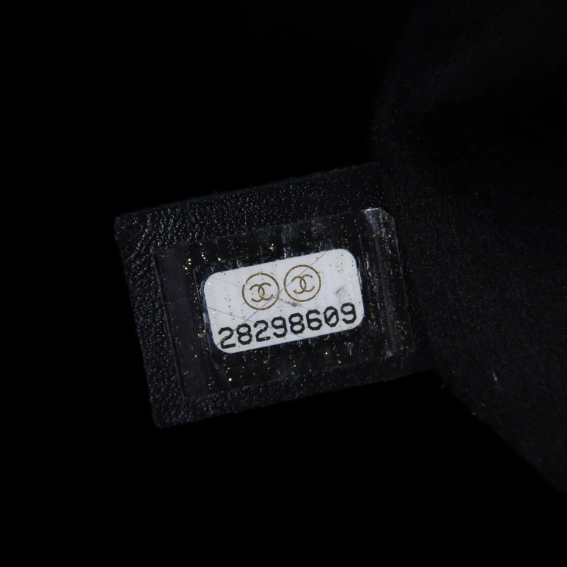 CHANEL 牛皮皮革Deauville Tote金扣鏈帶手挽肩背兩用袋-6