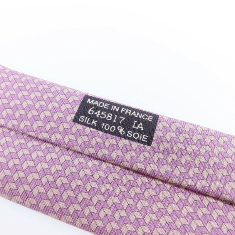 HERMES 絲質Necktie領帶-7