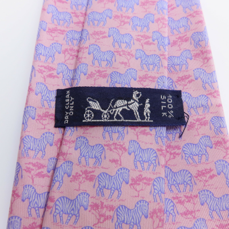 HERMES 絲質Necktie領帶-5