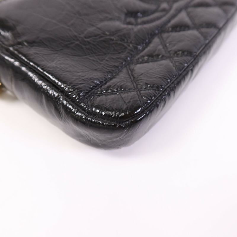 CHANEL 牛皮皮革WOC Wallet On Chain鏈帶肩背袋-10