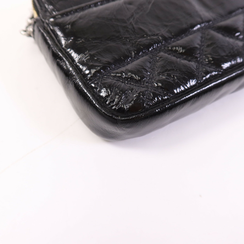 CHANEL 牛皮皮革WOC Wallet On Chain鏈帶肩背袋-12