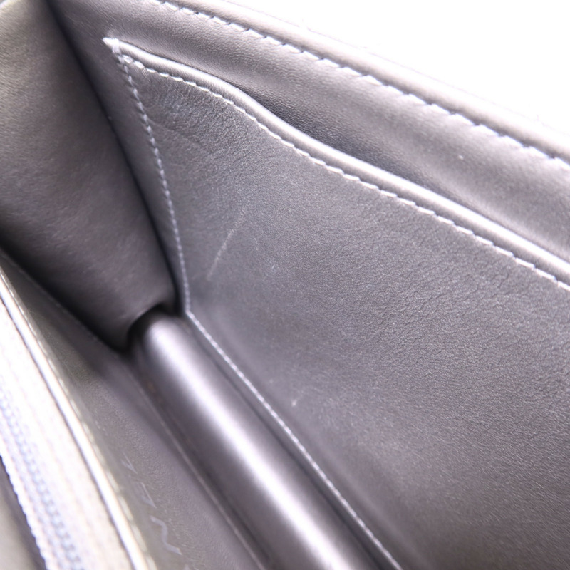 CHANEL 牛皮皮革Chain Shoulder Bag銀扣鏈帶肩背袋-20