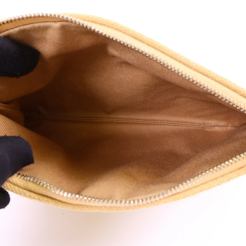 CHANEL 帆布Deauville Tote Bag銀扣鏈帶肩背袋-10