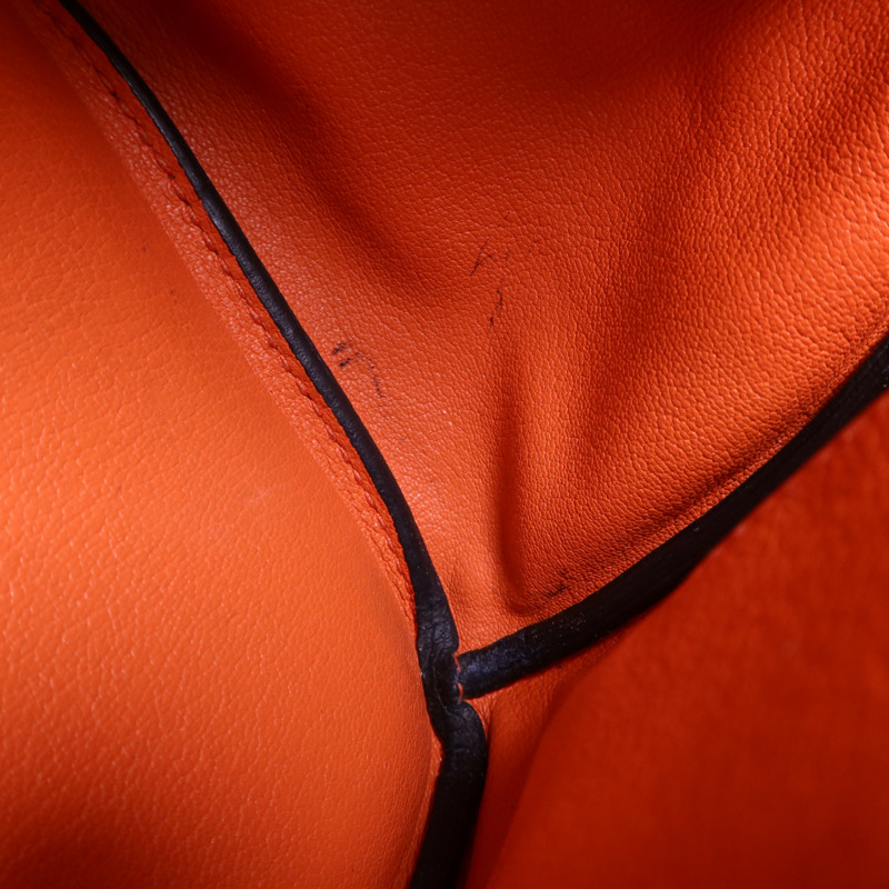 HERMES Togo皮革Birkin 30銀扣手挽袋Bleu Nuit-21