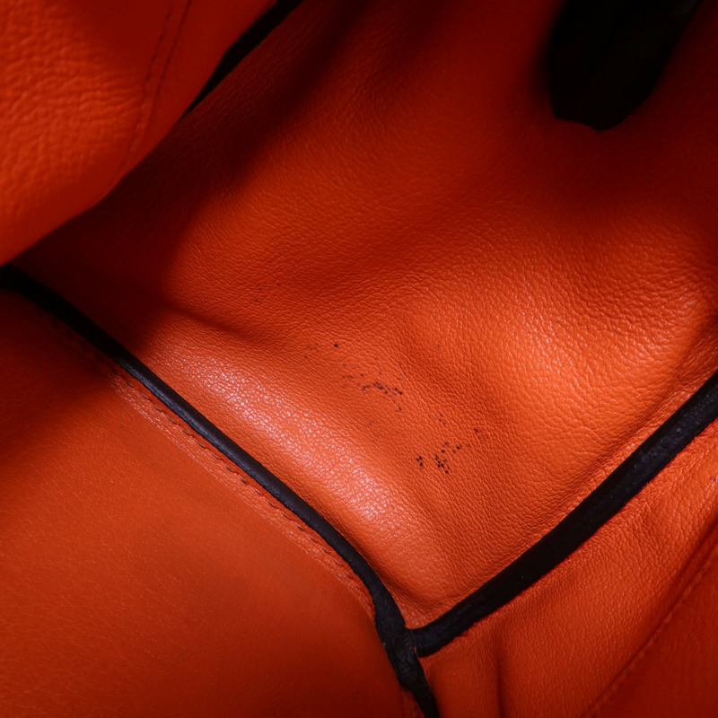 HERMES Togo皮革Birkin 30銀扣手挽袋Bleu Nuit-22