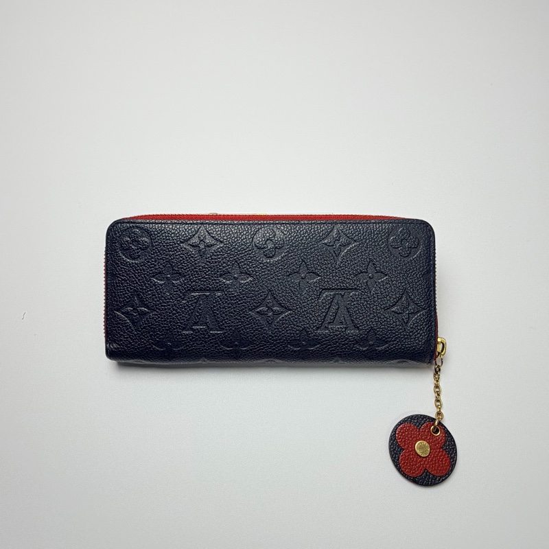 LV m68325 經典深藍長夾-2
