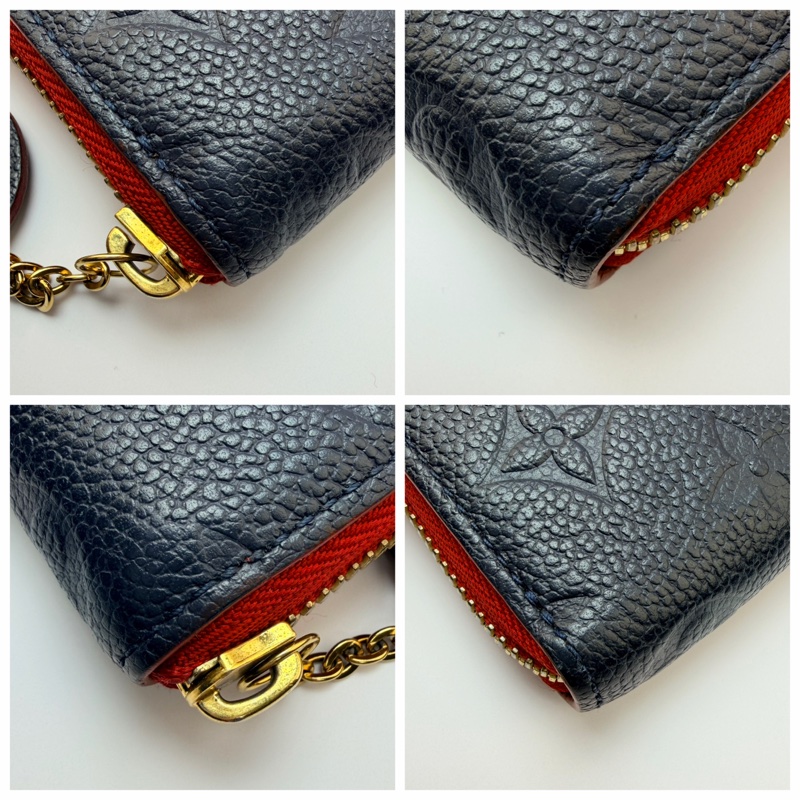 LV m68325 經典深藍長夾-6