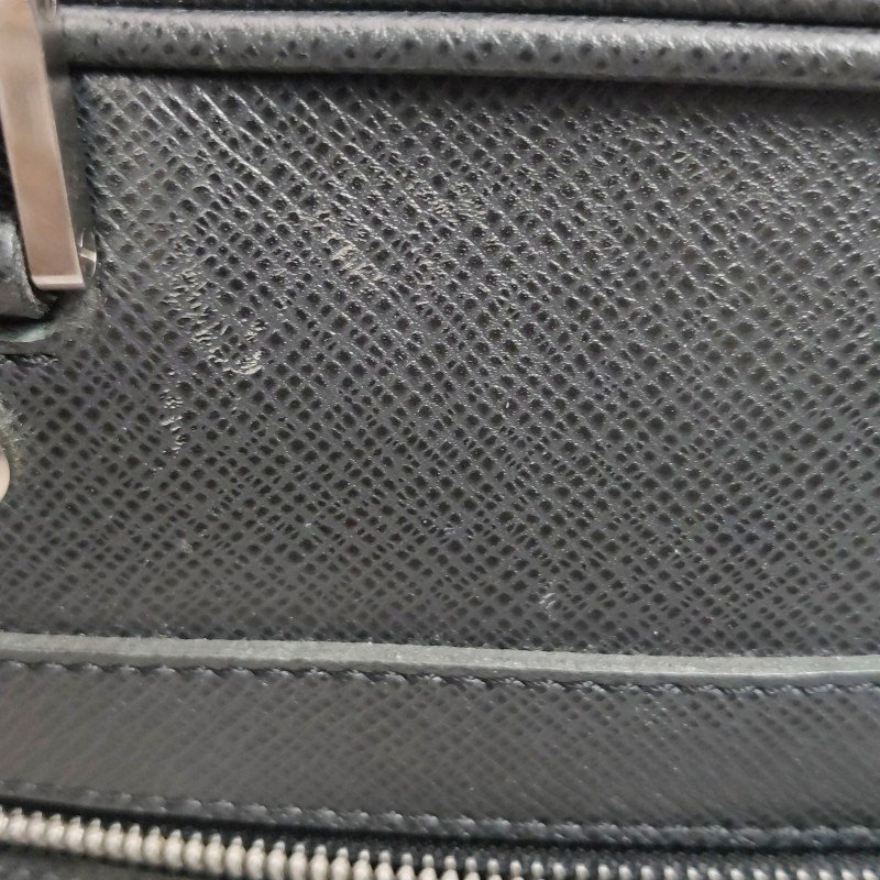 Louis Vuitton(LV)Taiga Alexander 牛皮純色拉鏈斜挎包單肩包-15