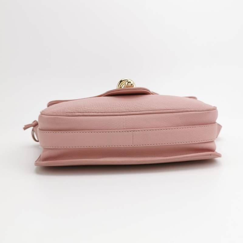 Balenciaga牛皮純色斜挎包單肩包-4