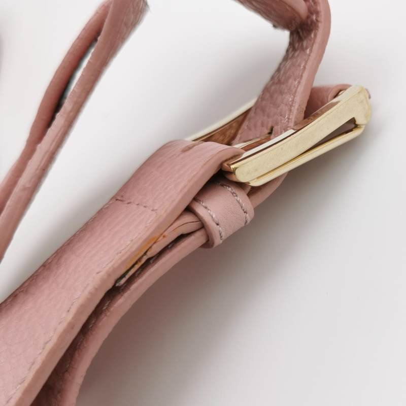 Balenciaga牛皮純色斜挎包單肩包-13