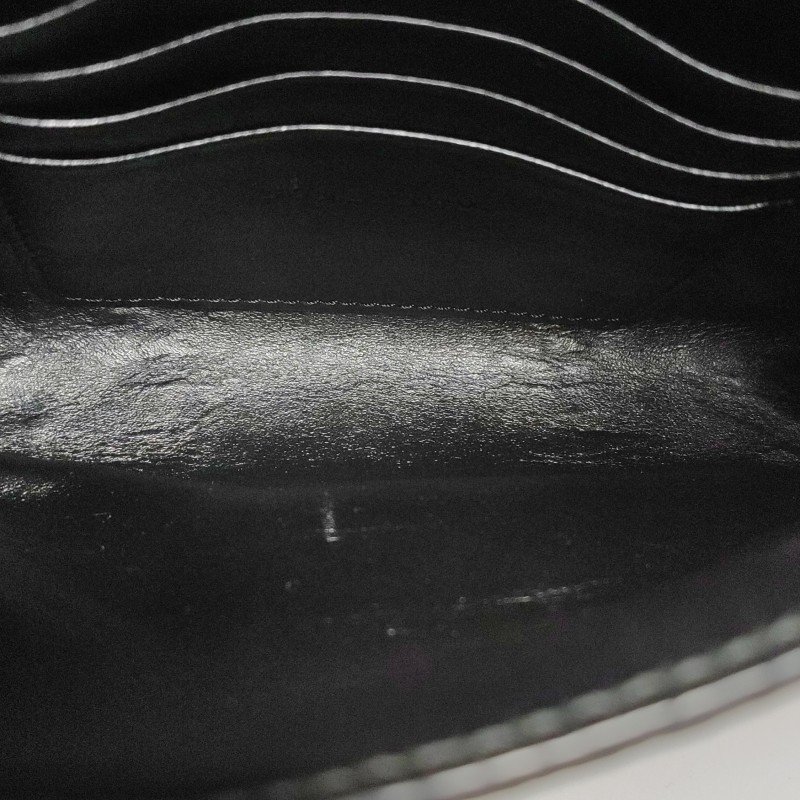 Burberry Langley牛皮純色字母Logo斜挎包單肩包-7