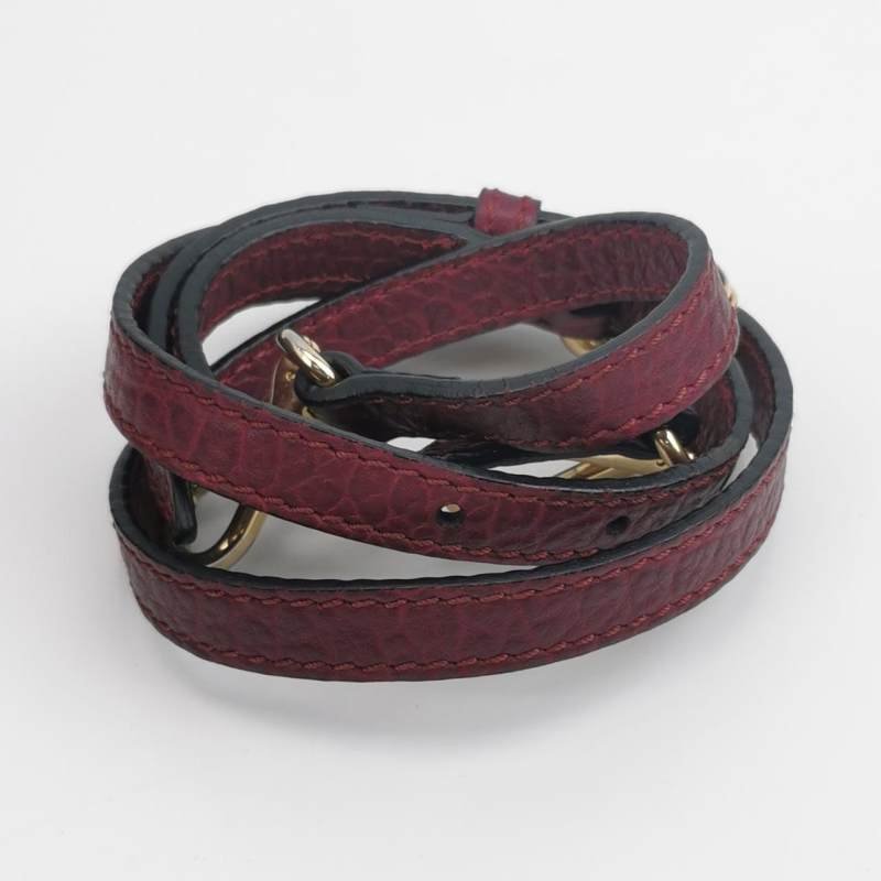 Burberry牛皮純色logo徽標單肩包-8