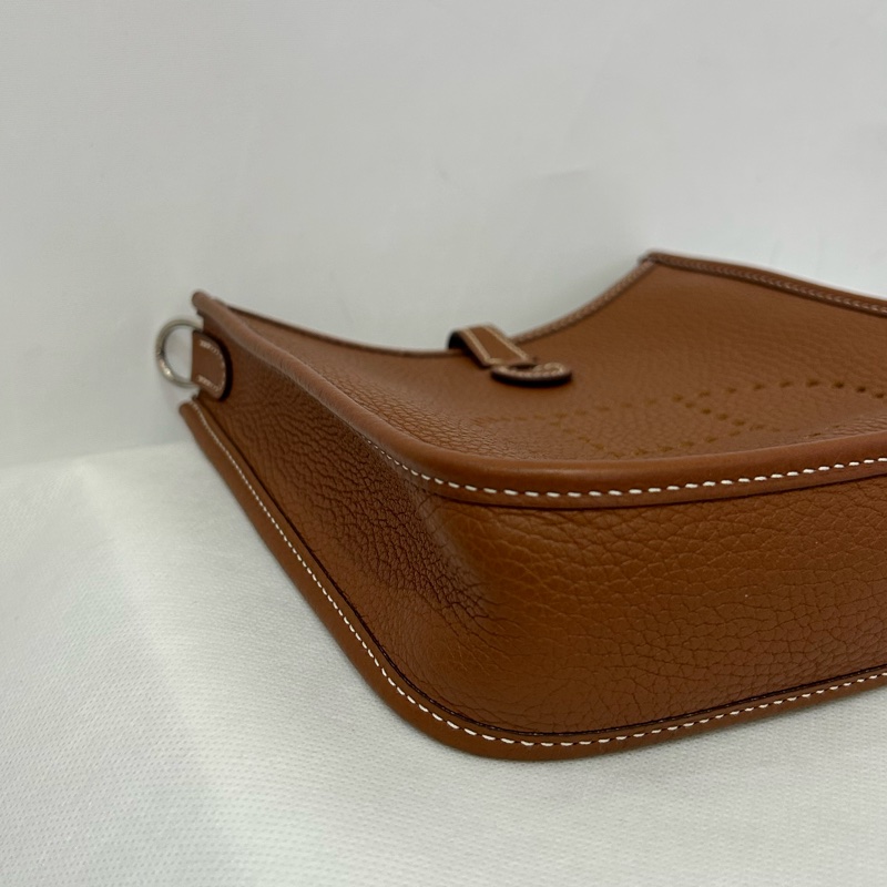 Hermes 金棕銀釦Evelyne 16-5