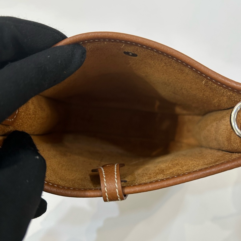 Hermes 金棕銀釦Evelyne 16-8