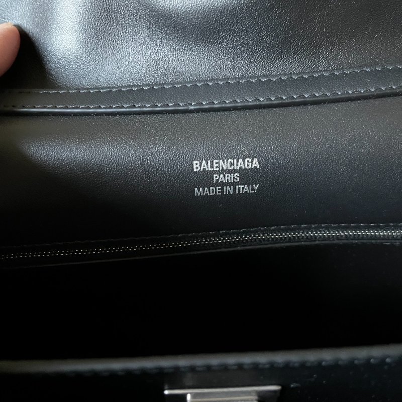 全新BALENCIAGA巴黎世家Rodeo Handbag黑色小號-11