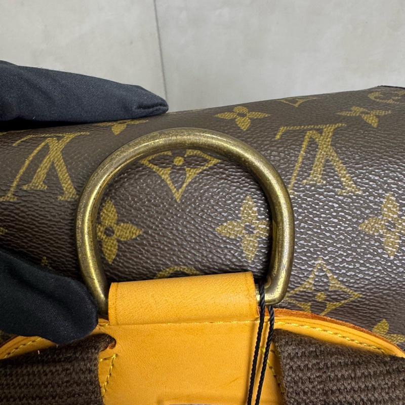 LV Montsouris 老花雙肩包 vintage 二手 後背 手提-14