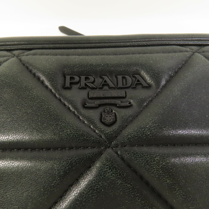 PRADA 皮革Shoulder Bag肩背袋-5