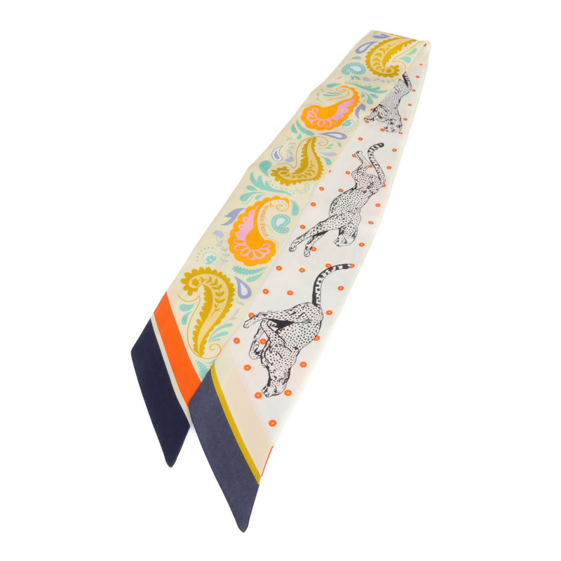 HERMES 絲質Twilly絲巾-0