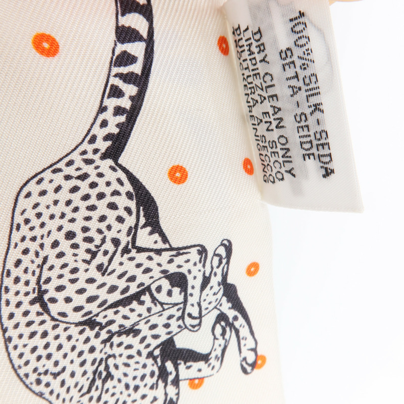 HERMES 絲質Twilly絲巾-9