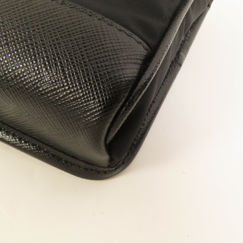 PRADA 尼龍Smartphone Case銀扣肩背袋-12