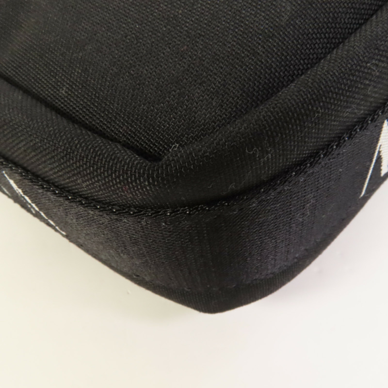 Valentino 帆布VLTN Garavami Shoulder Bag銀扣肩背袋-13