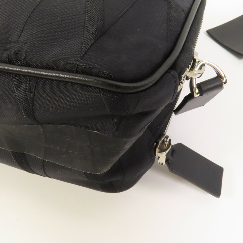 Valentino 尼龍Camera Bag銀扣肩背袋-10