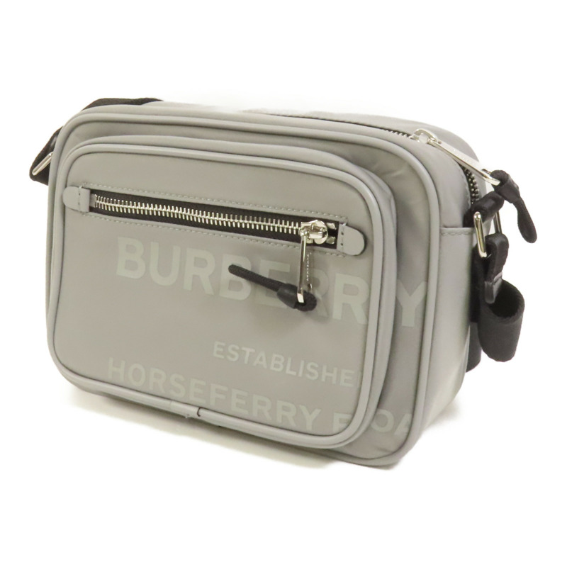 BURBERRY 尼龍Shoulder Bag銀扣肩背袋-2