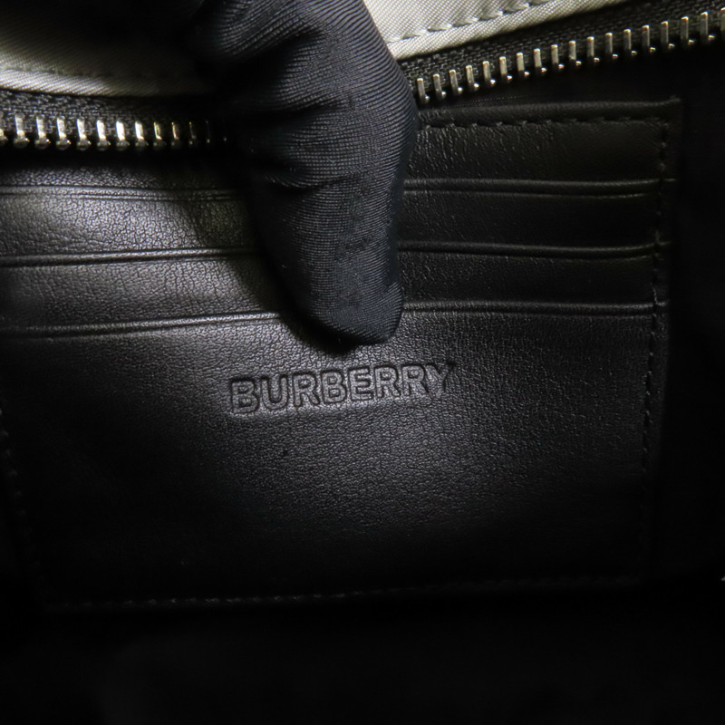 BURBERRY 尼龍Shoulder Bag銀扣肩背袋-7